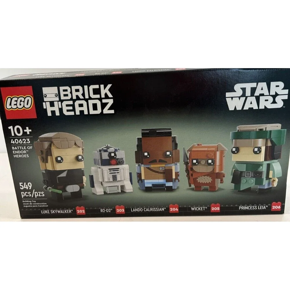 LEGO BRICKHEADZ: Battle of Endor Heroes (40623) New Sealed in Box